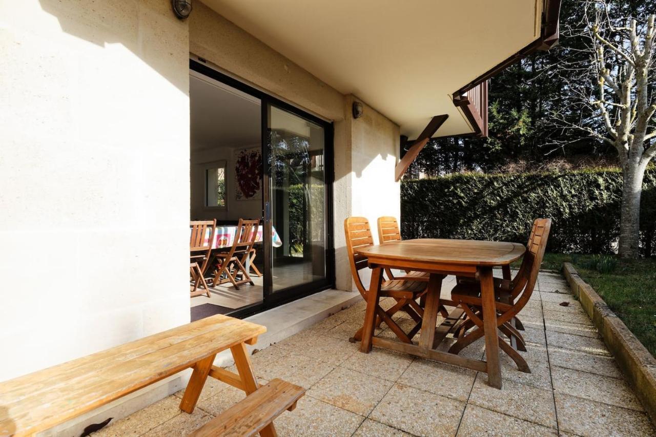 Charmant 3 Pieces Avec Jardin A 5Mn De La Plage Deauville Dış mekan fotoğraf